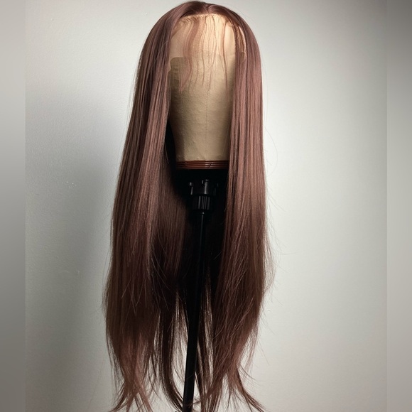 Brown Wigs Long Hair Lace Front Wig - Picture 1 of 12